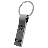 HP USBメモリ 64GB USB 3.0 キーホルダーデザイン 金属製 耐衝撃 防滴 防塵 のフラッシュドライブ x785w HPFD785W-64