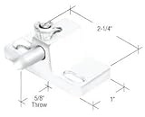 パティオドアスライドボルトロック、ホワイト