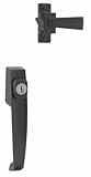 ハンプトン製品Internationalブラックプッシュボタンキーラッチvk333 X BL