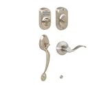 Schlage fe285-ply-be365 – 619-accサテンニッケルライフタイム仕上げPlymouthキーパッドHandleset withアクセントレバー