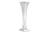 Deco 79 Aluminum Nickel Flower Vase, 25 by 10-Inch [並行輸入品]