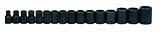 Williams MS-4-16RC 16-Piece 1/2-Inch Drive Metric Shallow 6 Point Impact Socket Set by Williams