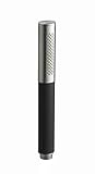 Kohler K-10257-G Shift Ellipse Multifunction Handshower with Black Handle, Brushed Chrome [並行輸入品]