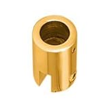 クロムサポートバーブラケットfor 1 / 4 " to 5 / 16 "ガラス