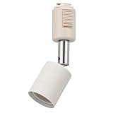 ダクトレール用スポットライト レールライト ライティングダクト用 E26口金 ホワイト ORL-E2601-W 06-5005 オーム電機
