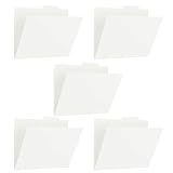 プラス 個別フォルダー PP製 A4 ホワイト 5枚パック 86-810