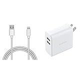 【充電器セット】 エレコム Lightningケーブル ライトニング iPhone 充電ケーブル スタンンダード Apple認証品 1.5m ホワイト MPA-UALA15WH + USB充電器 USB-A×2 EC-AC03WH
