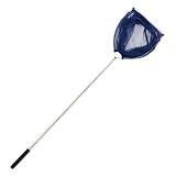 BUNDOK(バンドック)魚網 三角型 20-90 BD-608 魚 小型 タモ 網 20cm ガード付 伸縮