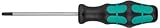 Wera 05028012001 Kraftform Plus 367 Torx Screwdriver TX 25 Head 4 Blade Length [並行輸入品]