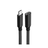 USB type C 延長ケーブル 0.2M USB 3.2 10Gbps 高速データ転送 4K@60Hz映像出力 5A 100W PD急速充電 アンドロイド ラップトップ FOR iPad Pro MacBook Pro Switch Surface など様々なusb-cデバイスに対応 USB Type C延長ケーブル (0.2M)
