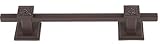 Atlas Homewares 259-O 6-Inch Craftsman Corner California Craftsman Pull, Aged Bronze [並行輸入品]