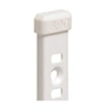 SPG(サヌキ) SUS棚柱用エンドキャップ 白ラバー 1個価格 LS-ECH