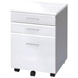 ナカバヤシ マイワゴン 3段 幅400×奥行395×高さ580mm ホワイト 1台