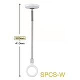 【2本セット】 川口技研 ホスクリーン 【SPC型/室内用物干し金物】 ホワイト 全長320-410mm SPCS-W 生活用品 インテリア 雑貨 日用雑貨 洗濯用品 ハンガー top1-ds-185