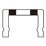 ロイヤル チャンネルサポート 1200mm クローム AWF-5
