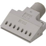 いけうち コンパクトフラット型エアーノズル PPS樹脂製 1/8オス Φ1.0
