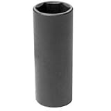 Grey Pneumatic 2024DT 0.5 in. Drive x 0.75 in. Deep Thin Wall Socket