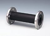 TOZEN:ライナーフレックス 筒型 JIS10K SS400製フランジタイプ ＜TZ-LINER＞ 型式:TZ-LINER-65A×500L-10K