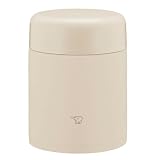 象印 スープジャー 400ml 大きめ茶碗サイズ 【おいしく保温・保冷】 お弁当 広口 ベージュ SW-KA40-CM