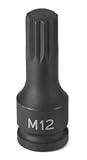 Grey Pneumatic 1114S 0.38 in. Drive X M14 Triple Square Driver