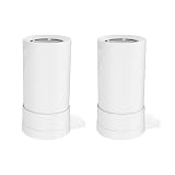 ZahoTse スタンド TP-Link Deco BE85/BE95 メッシュ WiFi 7 システム対応 - シンプルで頑丈な壁掛けスタンドブラケット TP Link Deco BE85/BE95 ブラケット ケーブル管理付き (白、2パック)