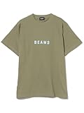 [ビームス] プリントT(半袖) ロゴ Tシャツ 25SS メンズ OLIVE L 11081083591
