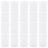 Copeflap フィルムケース プッシュバイアル 小分けケース 密封 密閉 容器 30ml (透明, 20個セット)