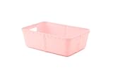「スタックストー Life Story」 収納ボックス Craft oblong(クラフトオブロング)ピンク L