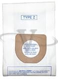 Hoover Paper Bag Type Z Micro Lined 3 pack DVC Replacement
