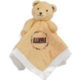 Baby Fanatic Security Bear Blanket, University of Illinois by Baby Fanatic [並行輸入品]