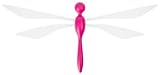 Boon Fli Dragonfly Ceiling Mounted Mobile, Pink by Boon [並行輸入品]