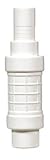 King Brothers Inc. QF-0750 PVC Quik-Fix Telescoping Repair Coupling, White, 3/4-Inch [並行輸入品]