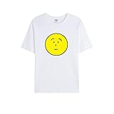 [HKMEI] ちびまる子ちゃん 笑顔 Chibi Maruko-chan アニメ 漫画 Tシャツ メンズ レディース Tシャツ 夏服 スポーツ プリント 半袖 個性的 無地 ゆったり 通気性 ファッション 大きいサイズ