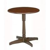 レスト652 CN DO レスト 65cm幅 テーブル ライトブラウン ブラウン 天然木 丸型 円形 4本脚 ティーテーブル コーヒーテーブル REST アケボノ工芸 曙工芸