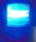 ハイパワーLED回転灯(AC-100V)青