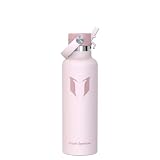 Super Sparrow 水筒 真空断熱ボトル - 750ml - 標準口ウォーターボトル - BPAフリー 漏れ防止 - エルゴノミックデザインのストロー付き水筒、仕事・ジム・旅行・スポーツ・アウトドアに最適