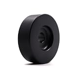 EPレコード用 アダプター 7インチ用 45回転 アクセサリー ソリッドアルミニウム製 インサート型アダプター Mayrecords ブラック