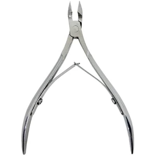 中曽根Cuticle Nipper シルバー ステンレス製 ケース付き 中曽根