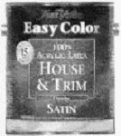 True Value JESP-5G Painter's Select Everyday Pastel Base Exterior Satin Acrylic Latex House Paint, 4