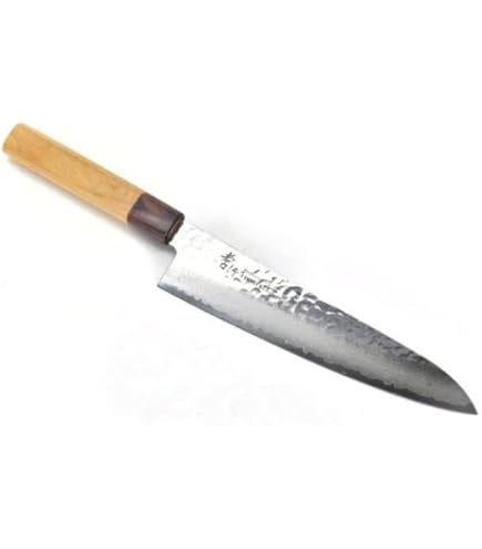 Amazon | 堺孝行 プレミアム・ダマスカス包丁 銀河 ZA18鋼 和牛刀