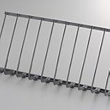 【ピーコンスパイクF 50cm グレー 取付具2個付】