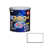 アサヒペン　水性スーパーコート　1.6L　ツヤ消し白
