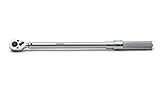 Capri Tools 31202 20-150 Foot Pound Industrial Torque Wrench, 1/2', Matte Chrome [並行輸入品]