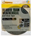 Thermwell r734hゴムFoam Weathersealテープ、3 / 4 W X 7 / 16-in。T X 10 - ft。 24 R734H