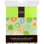 クーシーズ/Kushies ウォータープルーフ フロアーマット (グリーンサークル)お食事マット 床