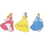 Disney Princess' Cinderella Aurora and Belle Foam Wall Decor [並行輸入品]