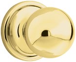 Kwikset Circa Knob - Signature Series - Brt. Brass-Passage by Kwikset
