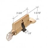 CRL画面and Stormドアキー円柱with親指Turn with kwikset-weiserキー溝