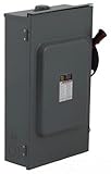 Schneider Electricスイッチnon-fusible HD 600-volt 3点nema-3r 100-amp hu363rb Nonfusible 600 V 100 A 3p ne