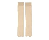 [SOUBIEN] (ソウビエン) 足袋 レディース ストレッチ 防寒 保温 ハイソックス インナー足袋 東レ ヒート＋ふぃっと A ベージュ(tabi264w) Mサイズ